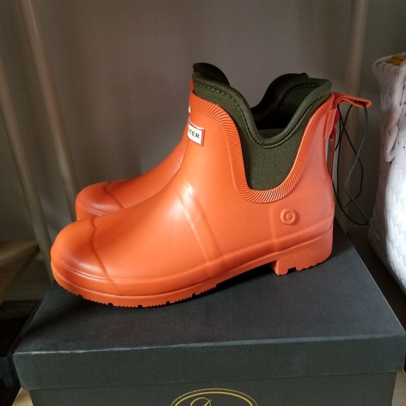 Hunter for Target Orange Rain Boots NWT - Picture 4 of 5